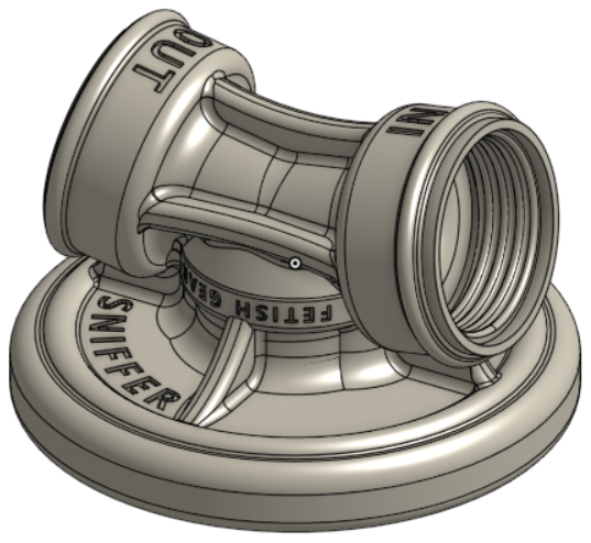VAST Sniffer Body Attachment Lid