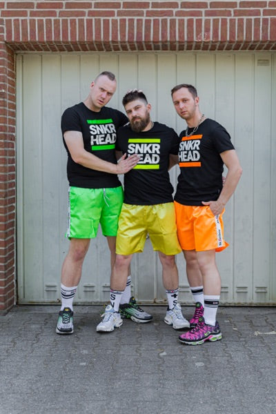 Sk8erboy® short de sport vert fluo