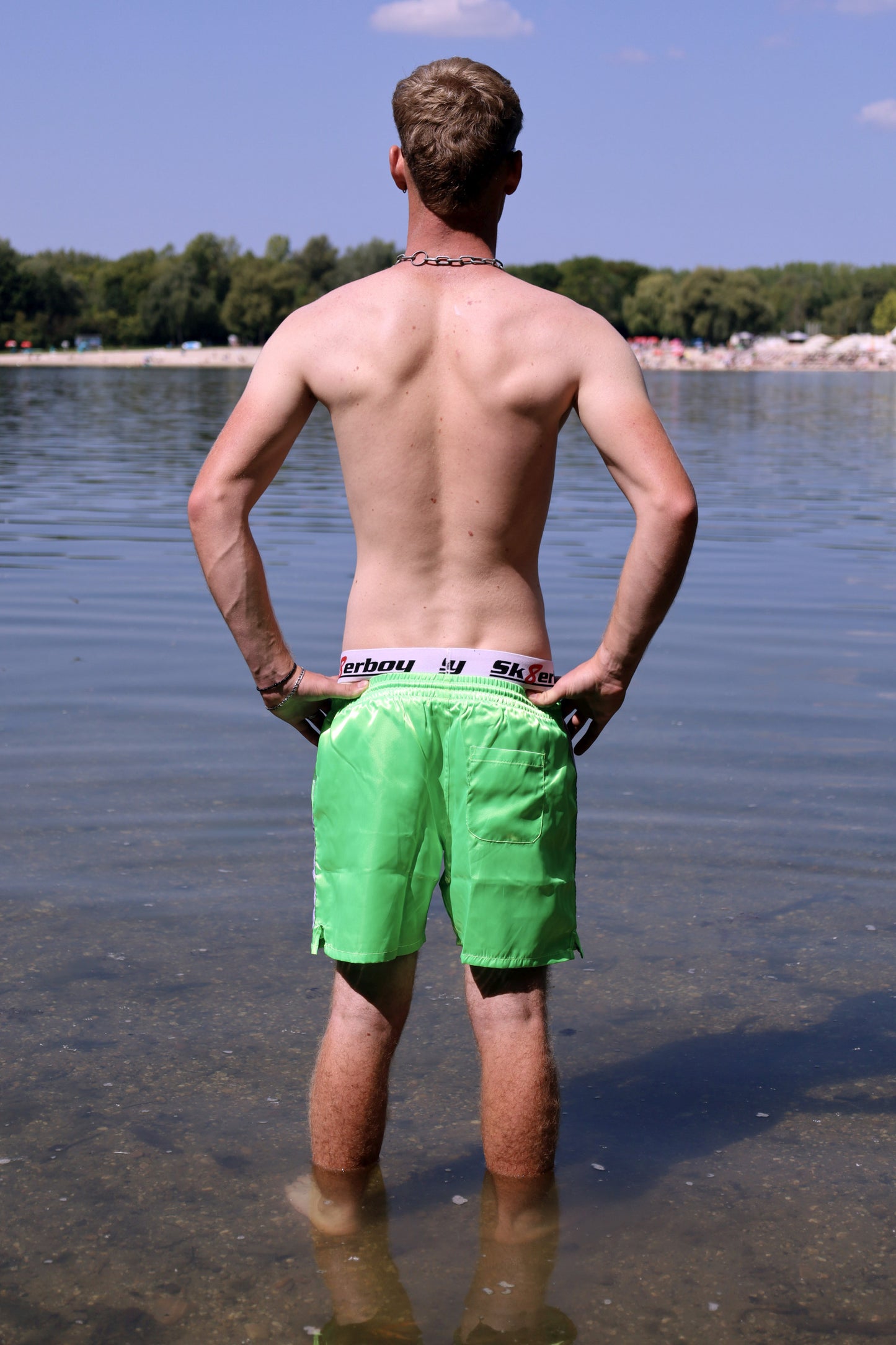 Sk8erboy® sports shorts neon green