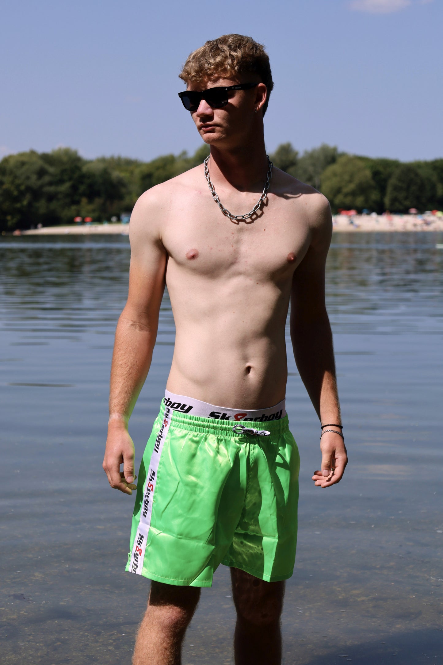 Sk8erboy® sports shorts neon green