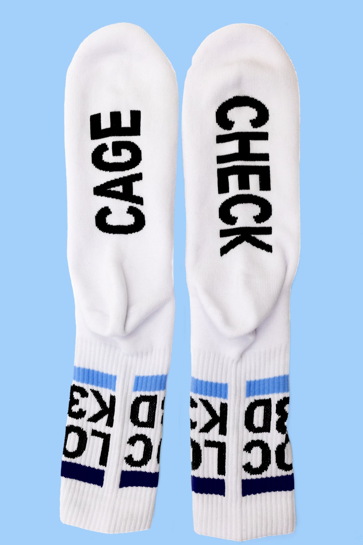 KINK3D® X Sk8erboy® LOCK3D Socks mit LOCK3D, CAGE und CHECK Design