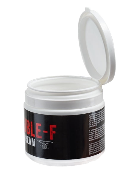 offene double-f fist cream dose von mister b fuer ordentlich schmierstoff und gleitcreme zum fisten und dein naechstes gay abenteuer