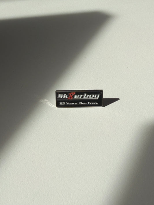Sk8erboy® PIN – 25 Years. One Crew.