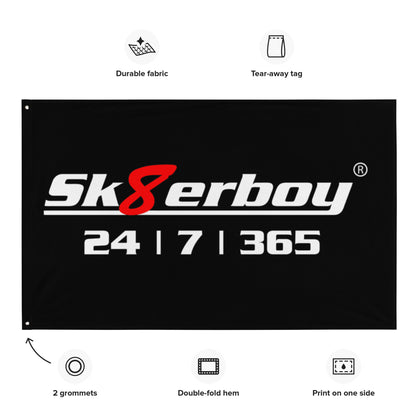 Sk8erboy® 24 | 7 | 365 Fahne