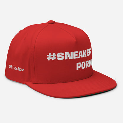 #SNEAKERPORN Flat Peak Cap Snapback