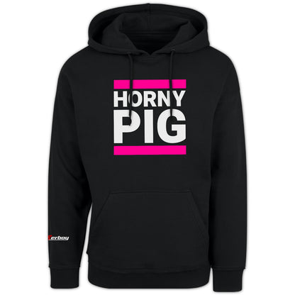 Sk8erboy® Hooded Sweat Shirt HORNY PIG